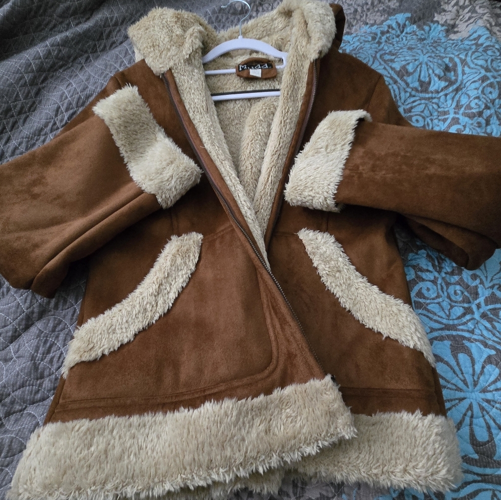 Mudd Brown and Cream Jacket